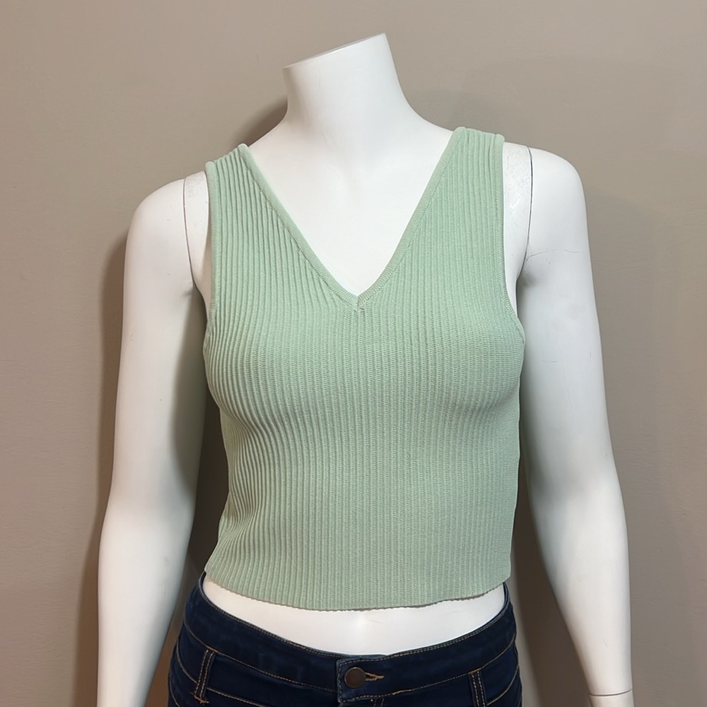 NWOT AS Revival Mint Crop Tank Top